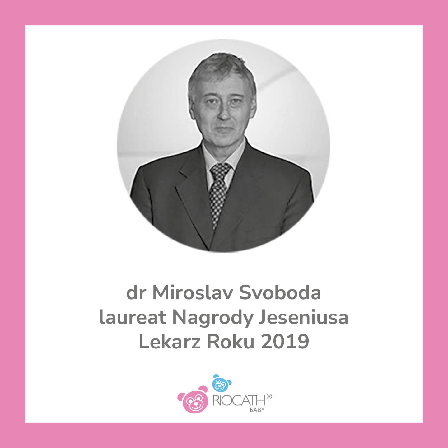 RIOCATH® – historia wynalazku, Dr. Miroslav Svoboda